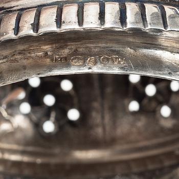 K. Anderson, a Rococo style silver shaker, Stockholm 1928.
