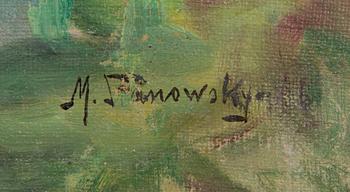 Mikael Stanowsky, oil on canvas, signed.