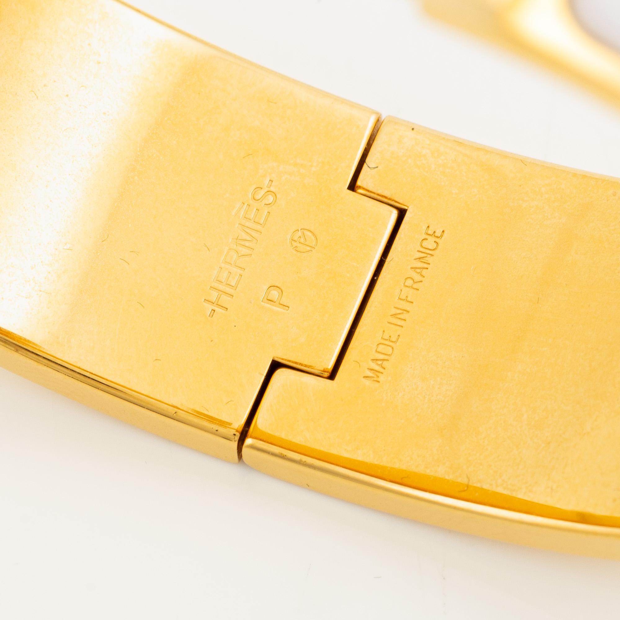 Hermès, bracelet "Clic Clac H".