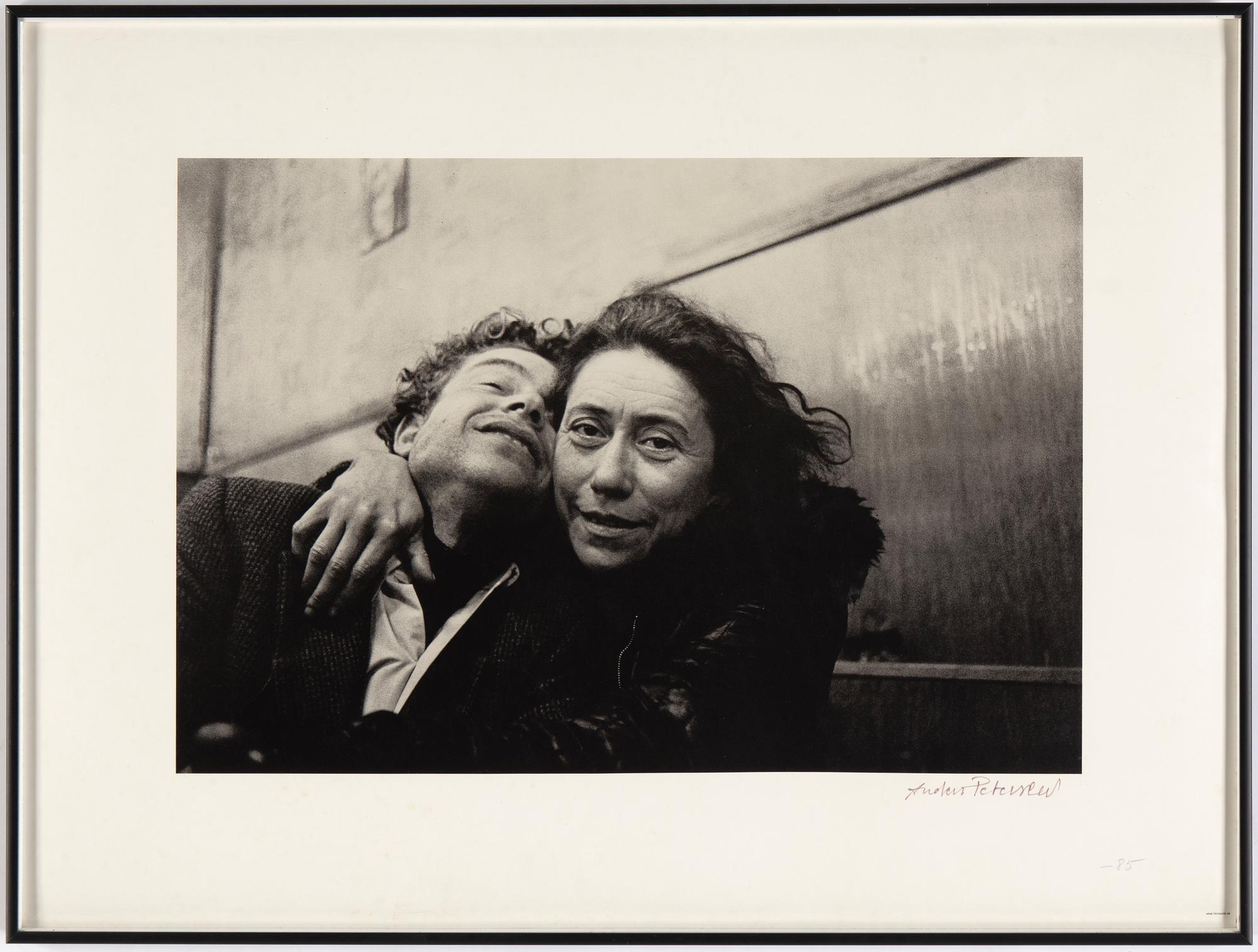 Anders Petersen, fotografi signerad.