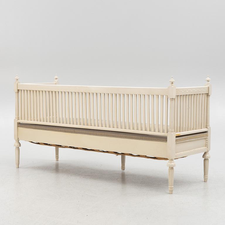 Soffa, 1800-talets senare del. Gustaviansk stil.
