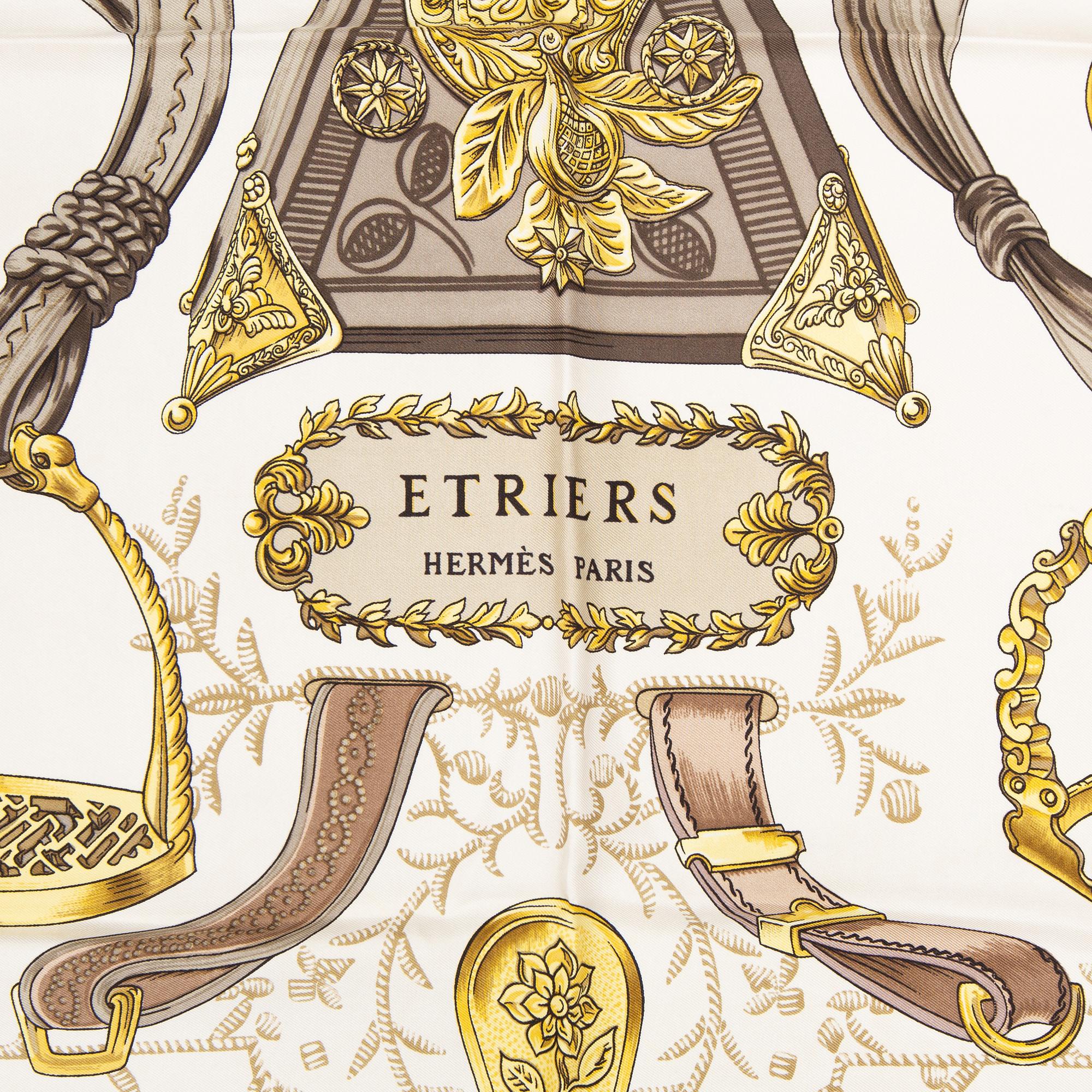 Hermès, scarf, "Etriers".