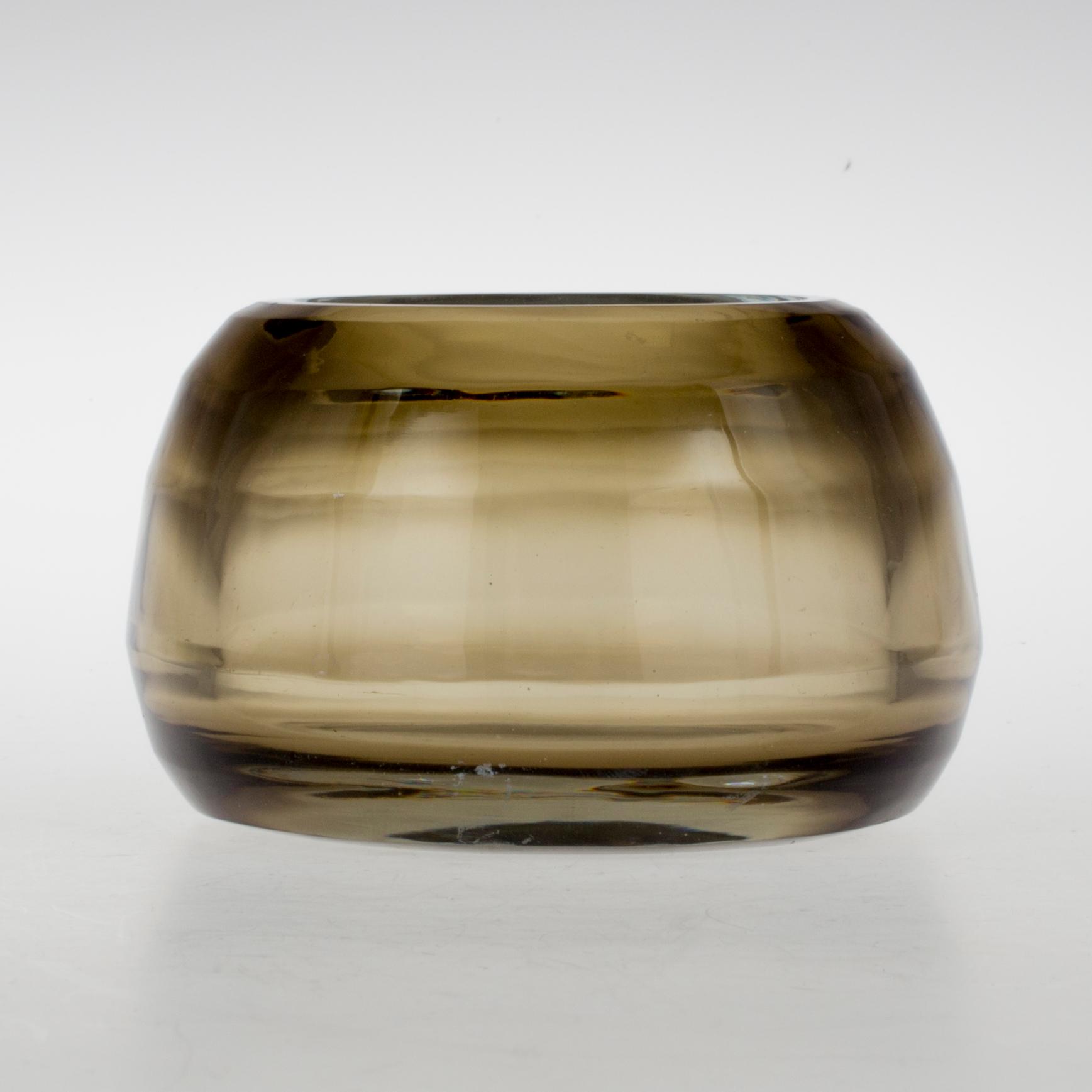 SKÅL, glas. Ingeborg Lundin, Orrefors 1948. Sannolikt unik.