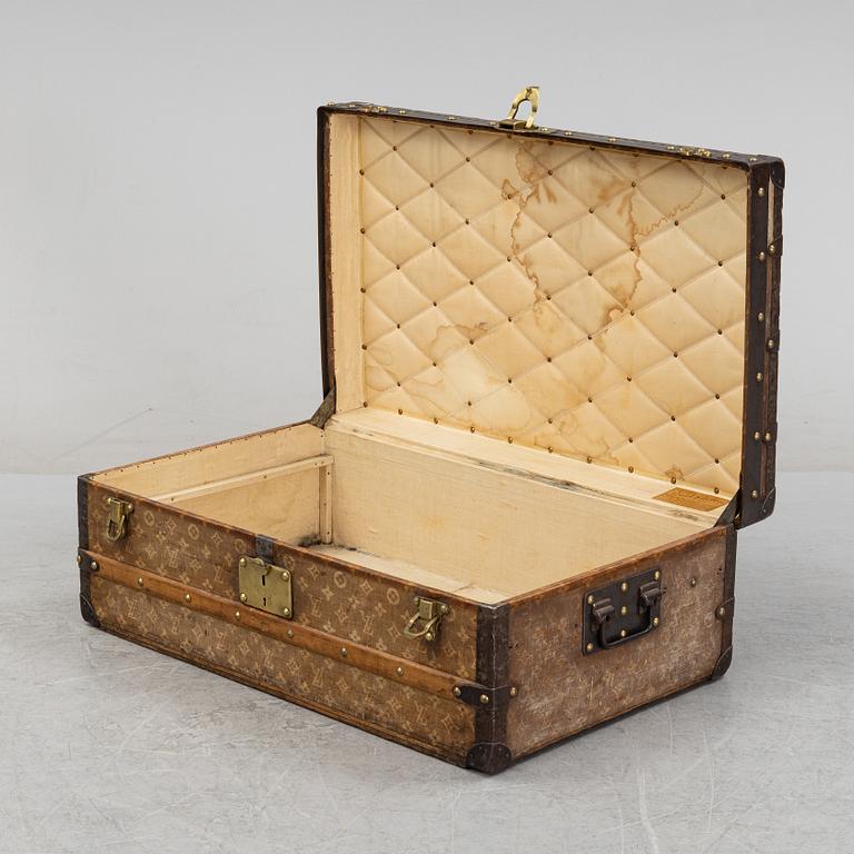 Louis Vuitton, a vintage steamer trunk, late 19th Century.