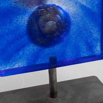 Kjell Engman, a glass sculpture, Kosta Boda Atelier, Sweden, signed and numbered.
