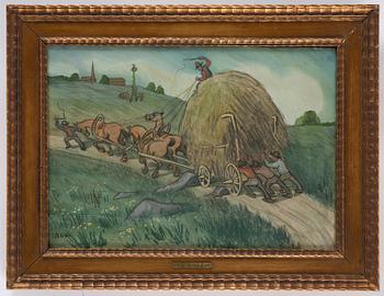 Ivar Arosenius, "Tungt lass i uppförsbacke".