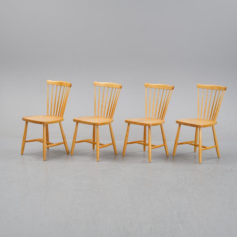 Stolar 4 st, Stocka, Stockaryd, daterade 1978.