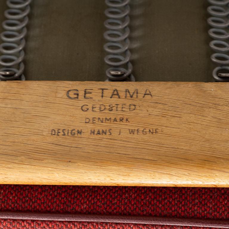 Hans J Wegner, fåtölj, "GE 240/Cigarren", Getama, Gedsted, Danmark, 1950/60-tal.