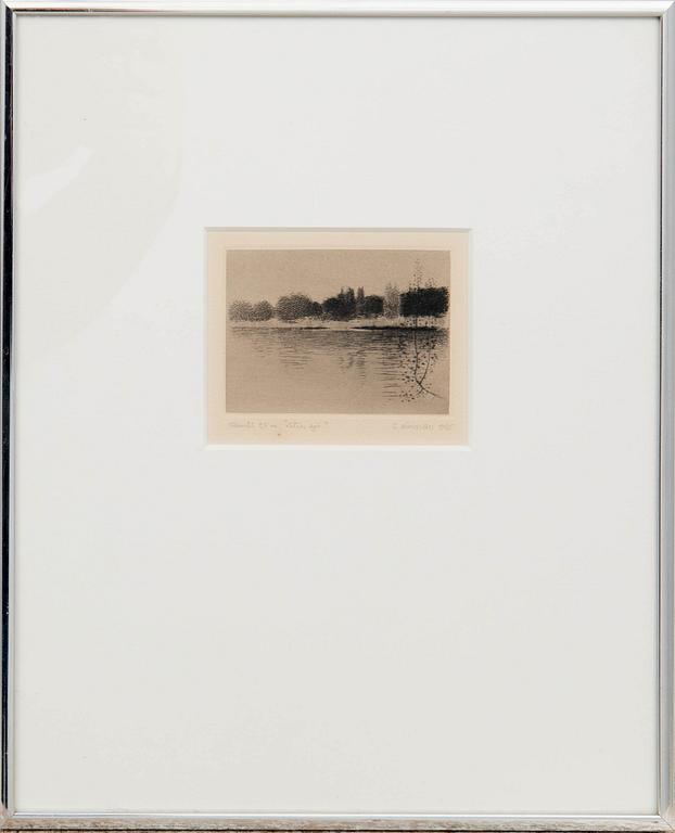 Gunnar Norrman, "Utsikt"  och "Liten sjö".