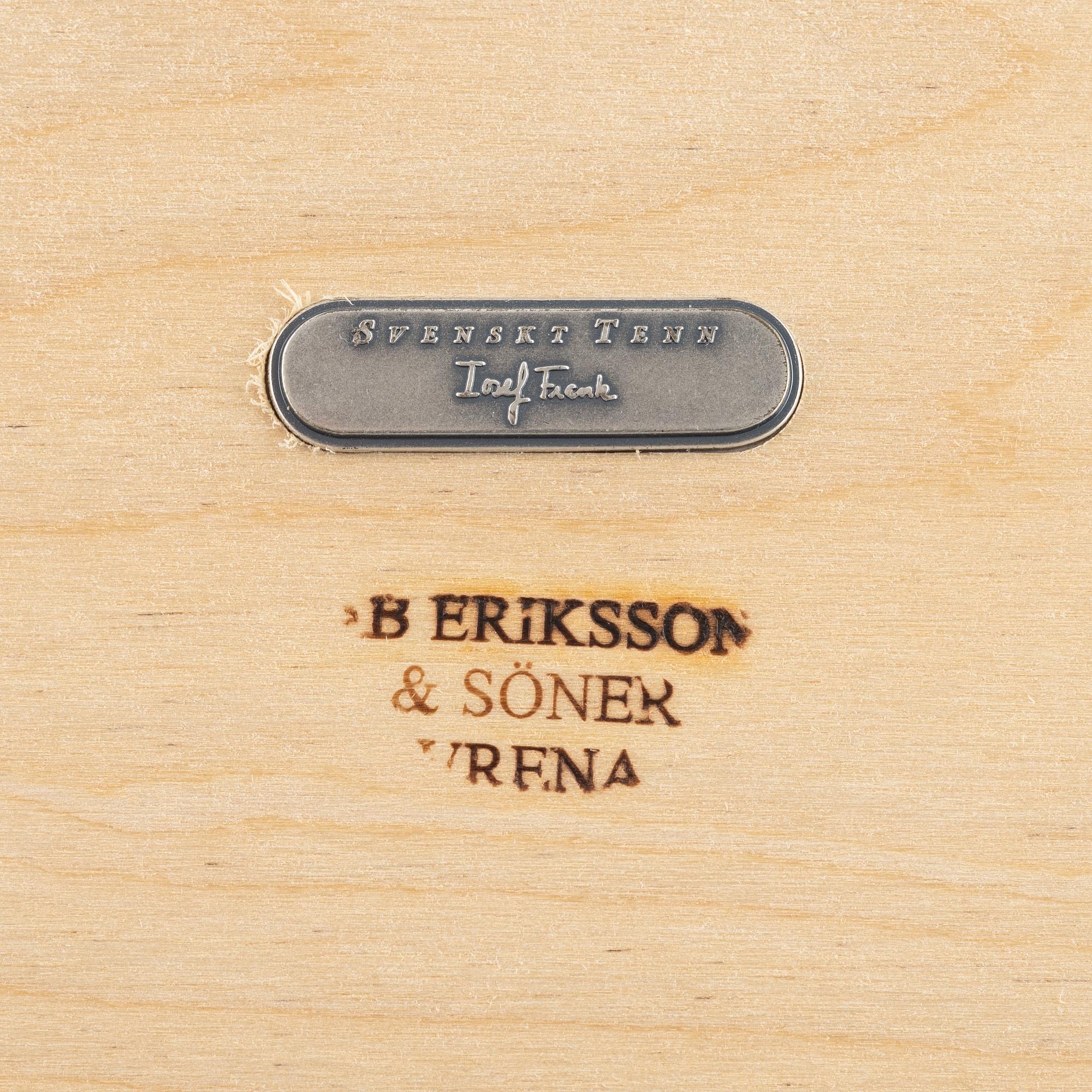 Josef Frank, a mirror, Svenskt Tenn, post 1985.