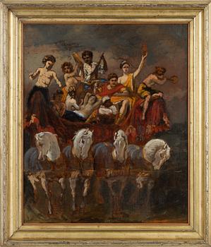 Gunnar Wennerberg, attributed to, oil on panel.