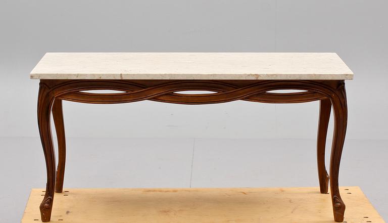 SOFFBORD, Rokokostil. 1900-talets första hälft/mitt.