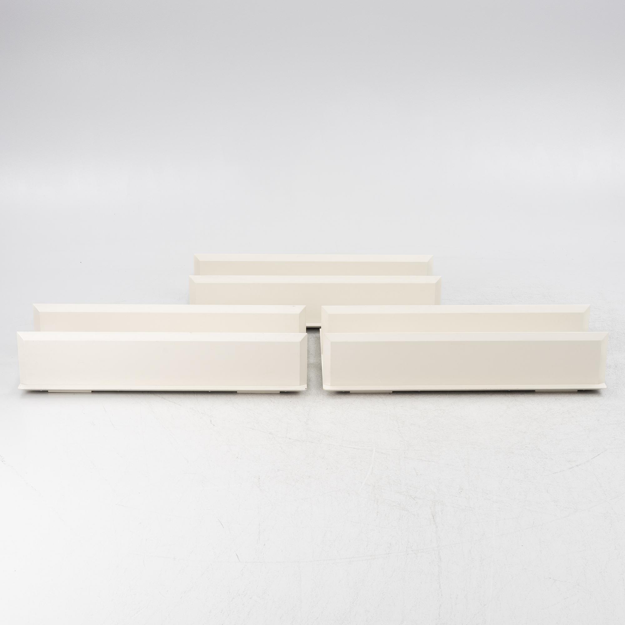 Ulla Christiansson, bookcases, three sections, "Trippo", Karl Andersson & Söner, Huskvarna.