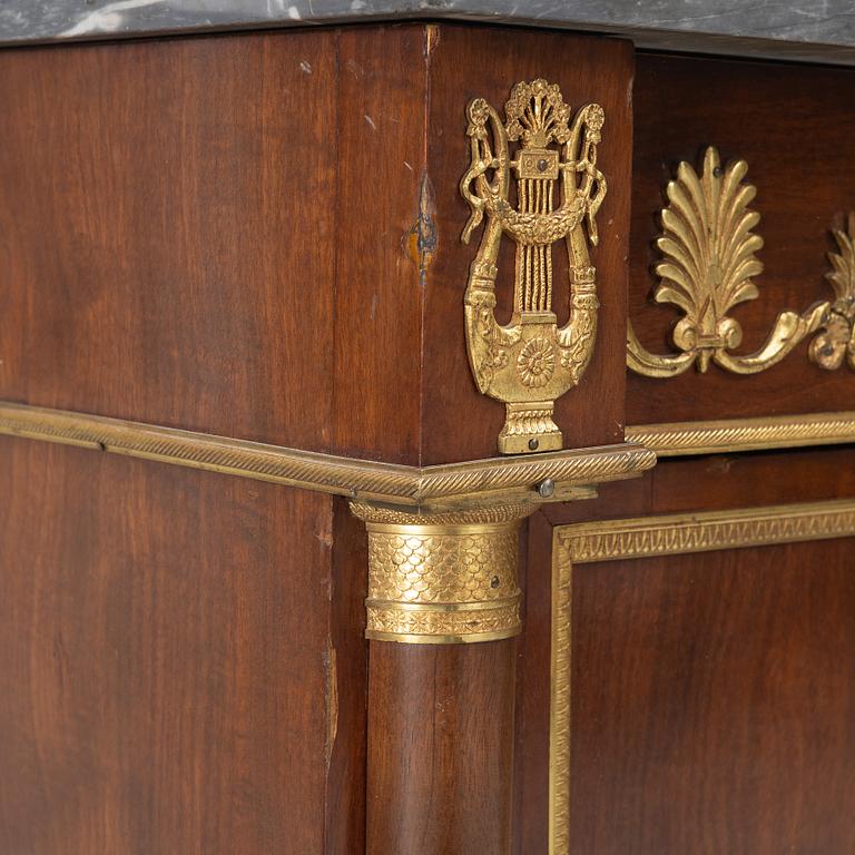 Cabinet, Empire style, first half of the 20th century.