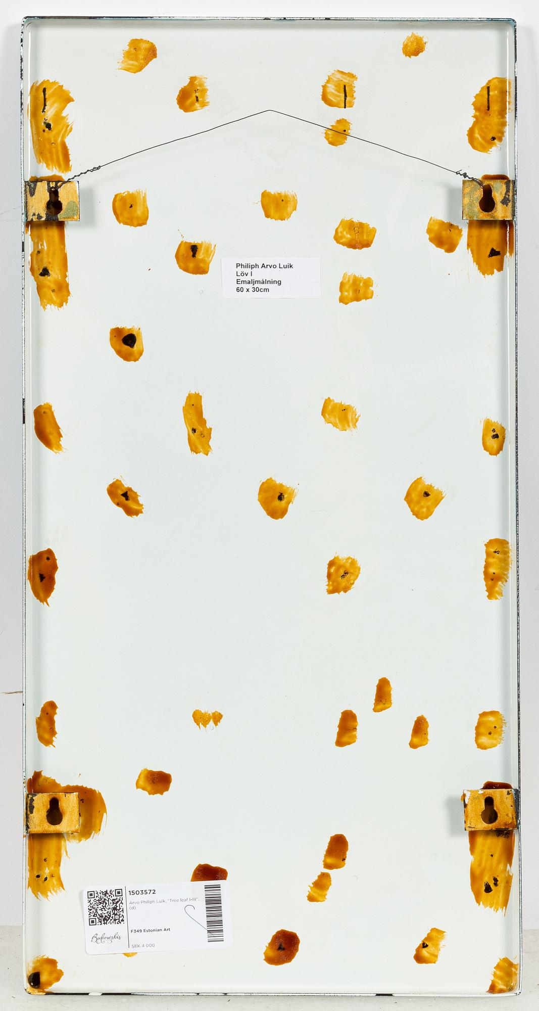 Arvo Philiph Luik, "Tree leaf I-III".