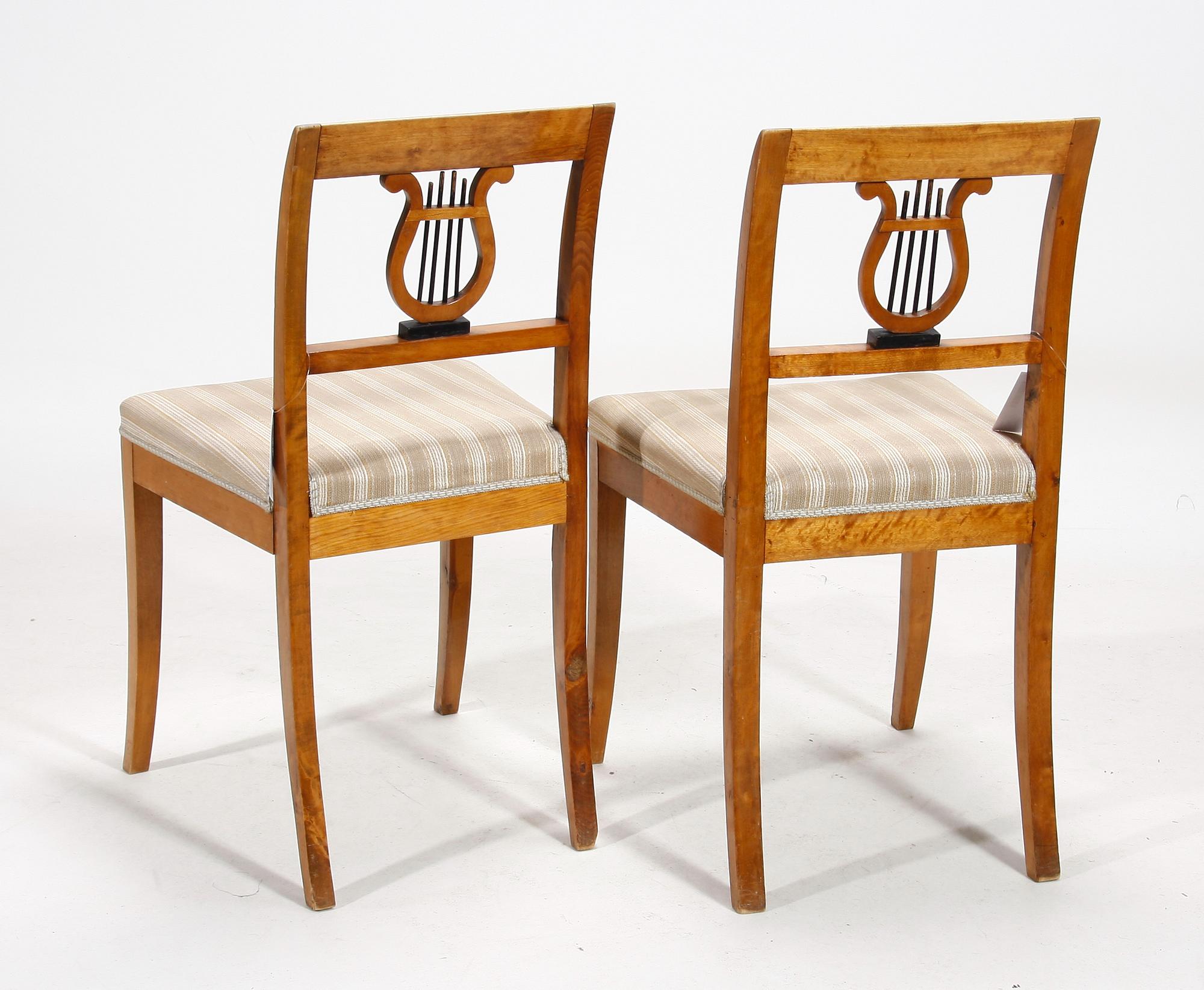 STOLAR, ett par, Karl Johan, 1800-talets första hälft.