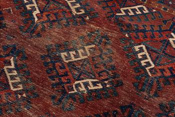 A 'Lebab' Turkmen bag face,  c. 113 x 83 cm, middle Amu Darya, Turkmenistan, early to mid 19th century.