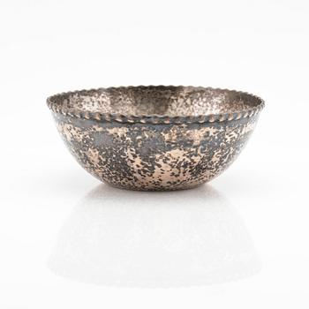 K. Andersson, skål, silver, Stockholm, 1918.