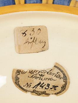 PRAKTVAS, porslin, Rörstrand, sent 1800-tal.