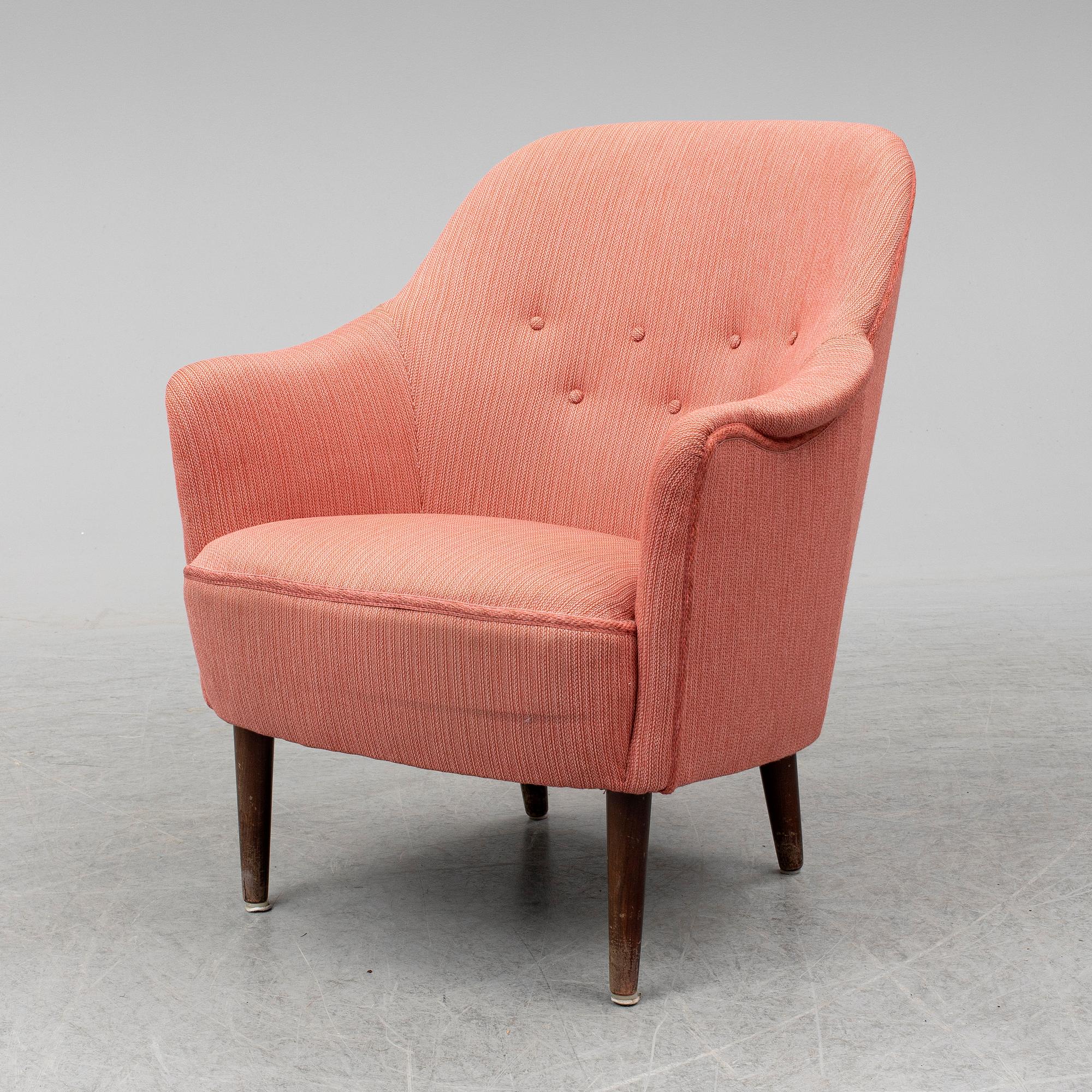 CARL MALMSTEN, fåtölj, "Samspel".