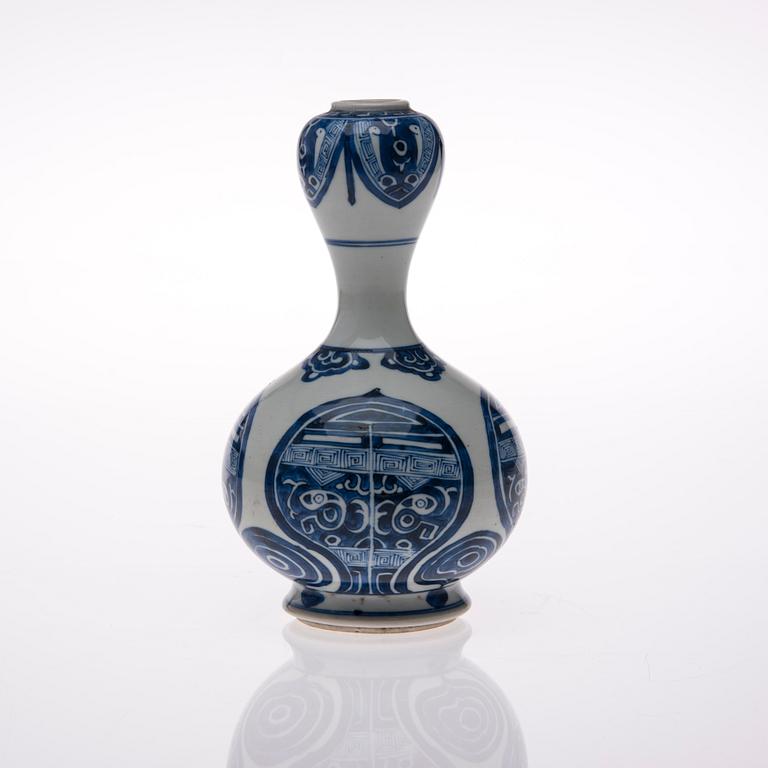 FLASKA, porslin, Kina, Yongzheng 1700-tal.