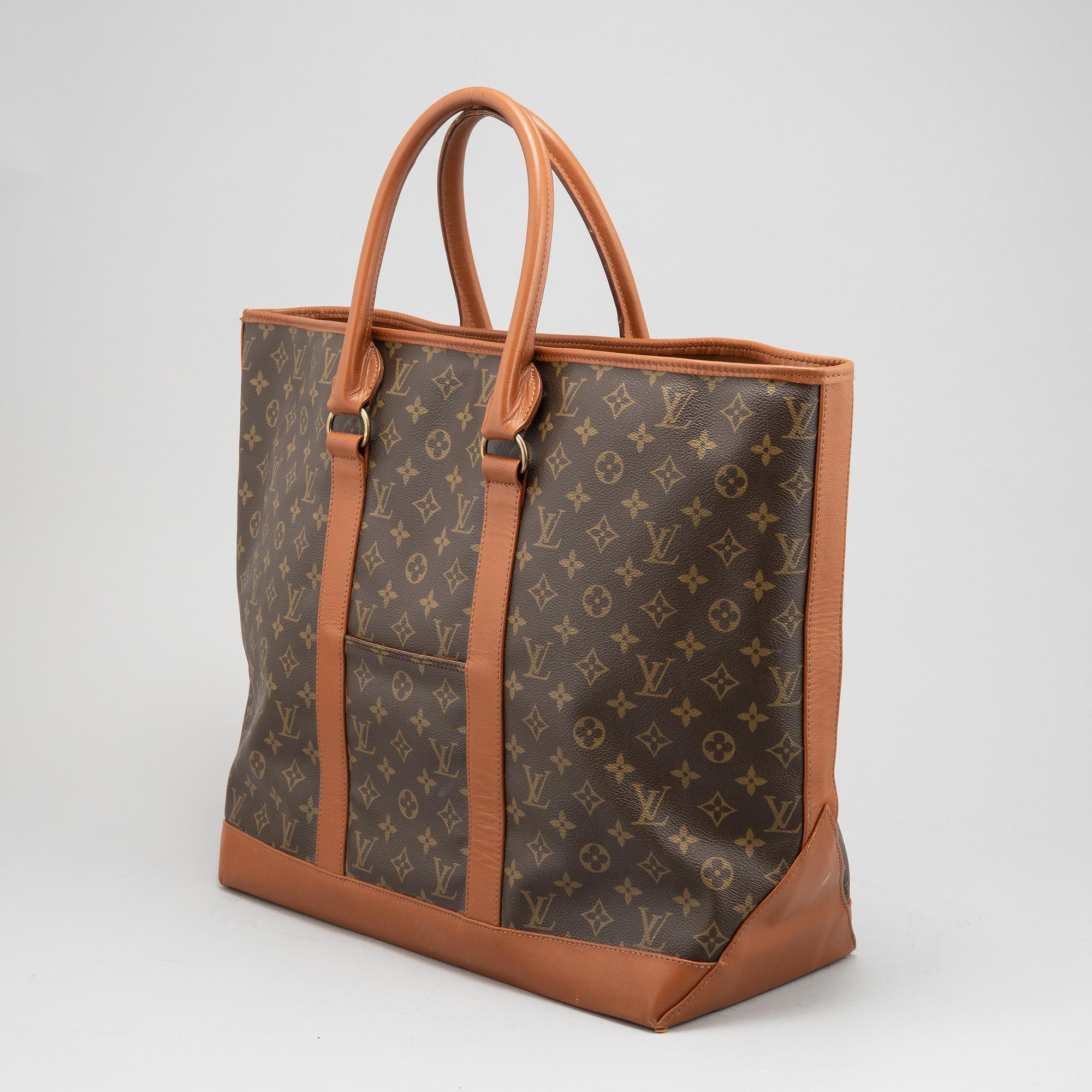 Louis Vuitton, a monogram canvas tote bag, 1970's.