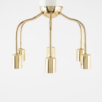 Josef Frank, a brass model 2358 ceiling lamp, Svenskt Tenn.