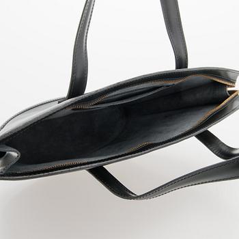 Louis Vuitton, A Black Epi Leather Saint Jacques PM Bag.