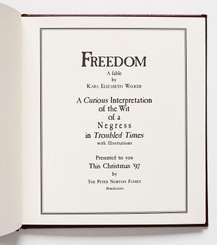 Kara Walker, multiple, 1997. Peter Norton Family Christmas Project 1997.