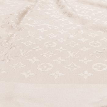LOUIS VUITTON Monogram Shine Scarf.