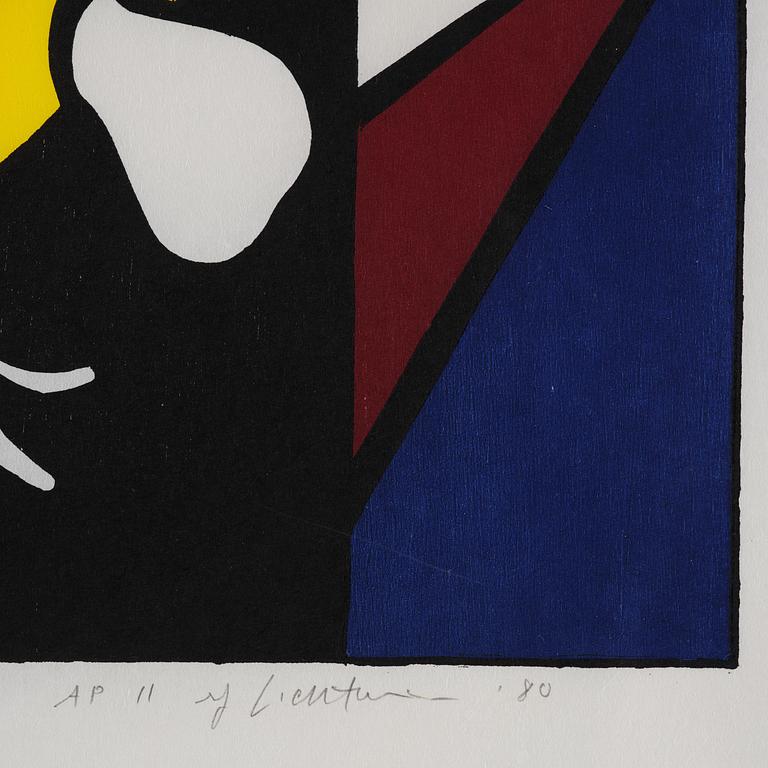 Roy Lichtenstein, "American Indian Theme I".