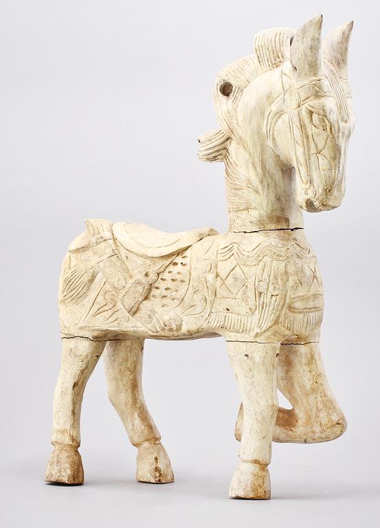 FIGURIN, trä, orientalisk, 1800/1900-tal.