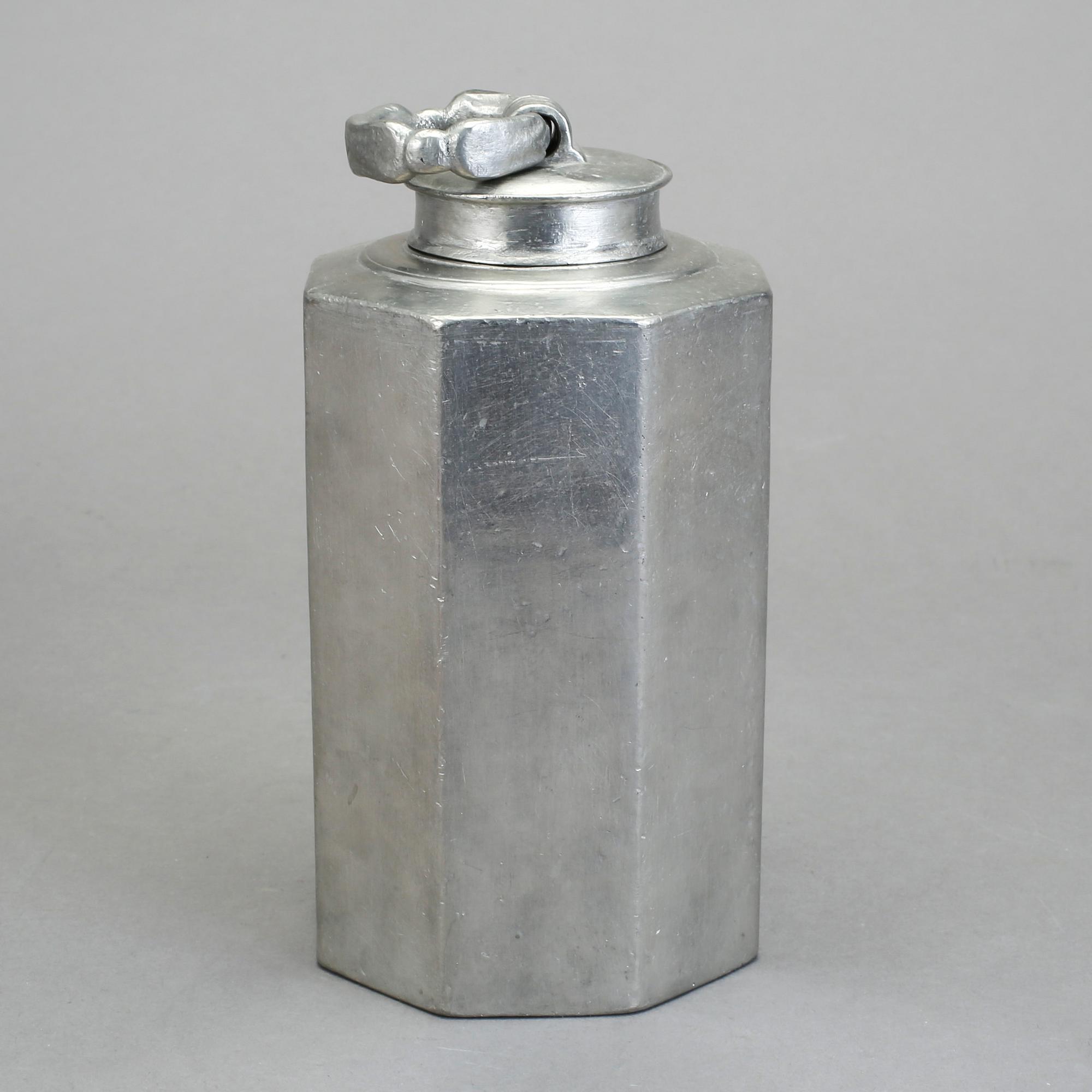 PRISMAFLASKA, tenn, troligen Erik Wikgren, Nyköping, 1815.