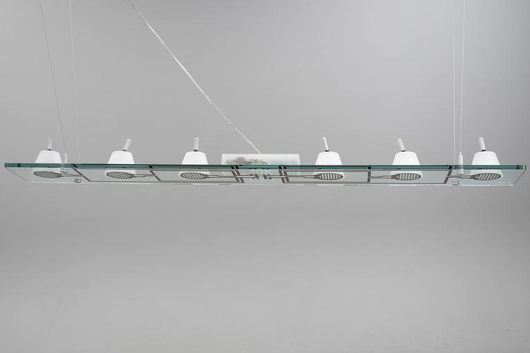 Antonio Citterio, a 'Lastra 6' ceiling light, Flos, Italy 21st century.