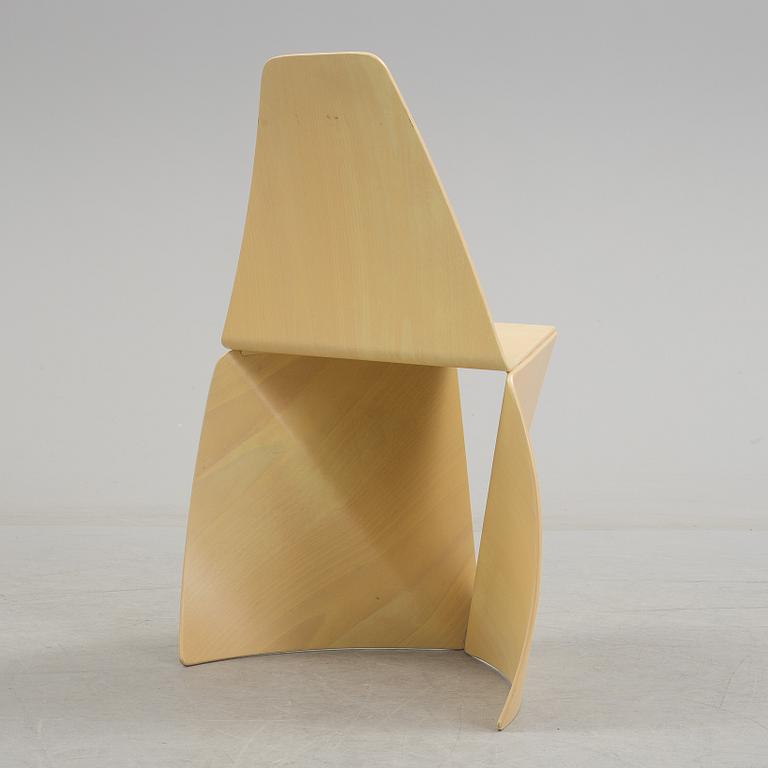 a "Trio" chair by Peter Karpf for Iform.