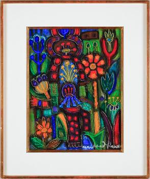 Louis Marchand des Raux · LOUIS MARCHAND DE RAUX, pastell. Sign.