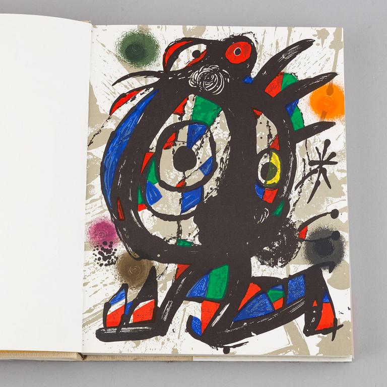 BÖCKER, 6 volymer, Miró lithographe I-VI, F. Mourlot.