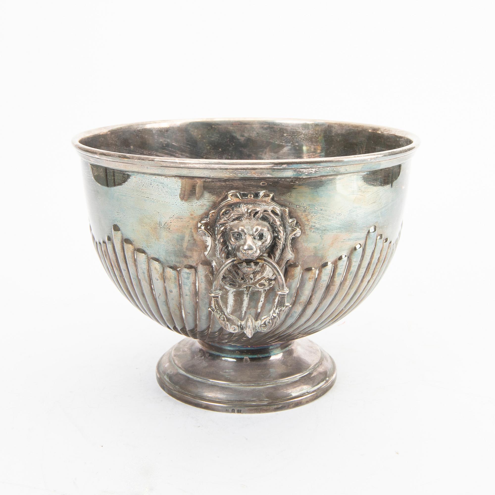 Champagnekylare WMF (Württembergische Metallwarenfabrik) nysilver 1900-talets första hälft.