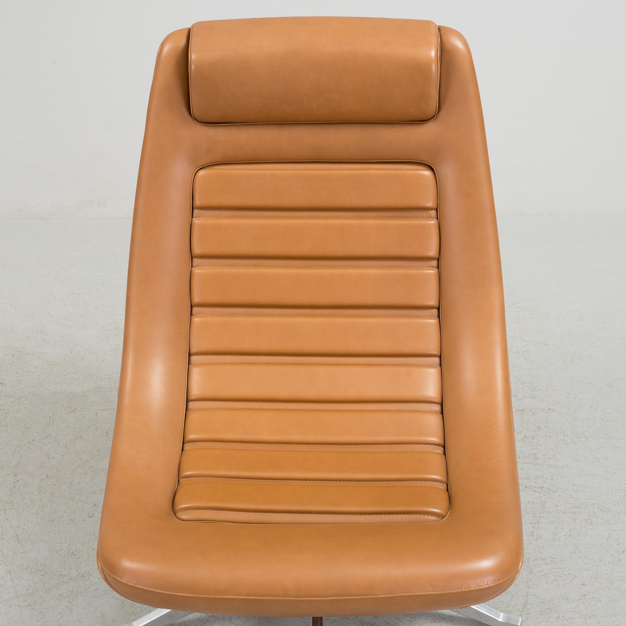 PIO MANZU, fåtölj, "Manzù Lounge Chair" Alias, 2000-tal.