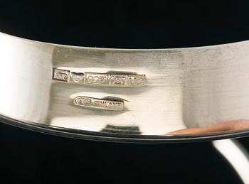 Pekka Piekäinen, A NECKLACE AND A BRACELET, silver, Auran Kultaseppä  Turku 1975. Weight 120,5 g.