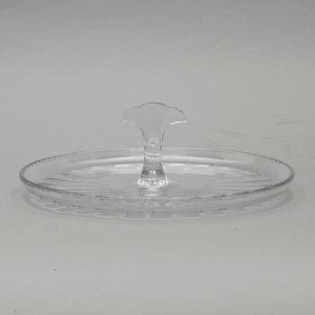 KREDENSFAT, glas, 1900-tal.