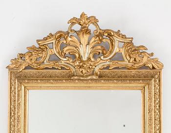 A late 19th century mirror.