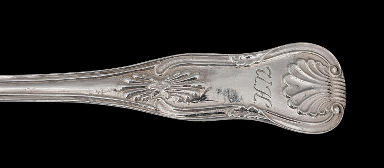 PARTI SILVERBESTICK, 42 delar. Bl a GAB, Stockholm 1928. Tot ca 1540 g.