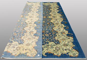 A so called Royal Keshan carpet, ca 362 x 273 cm.