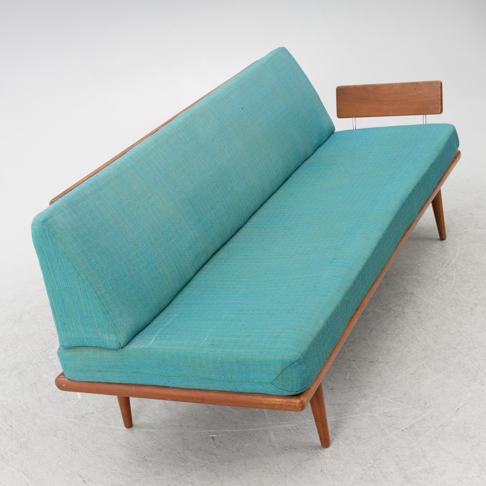 Peter Hvidt & Orla Mølgaard Nielsen, sofa "Minerva", France & Son, Denmark, 1960s.