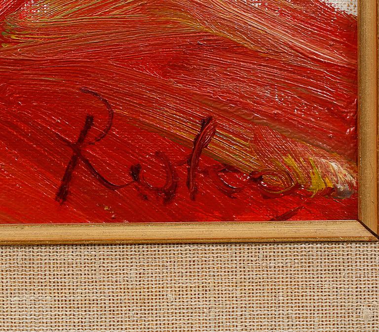 CHARLES ROKA, olja på duk, signerad.
