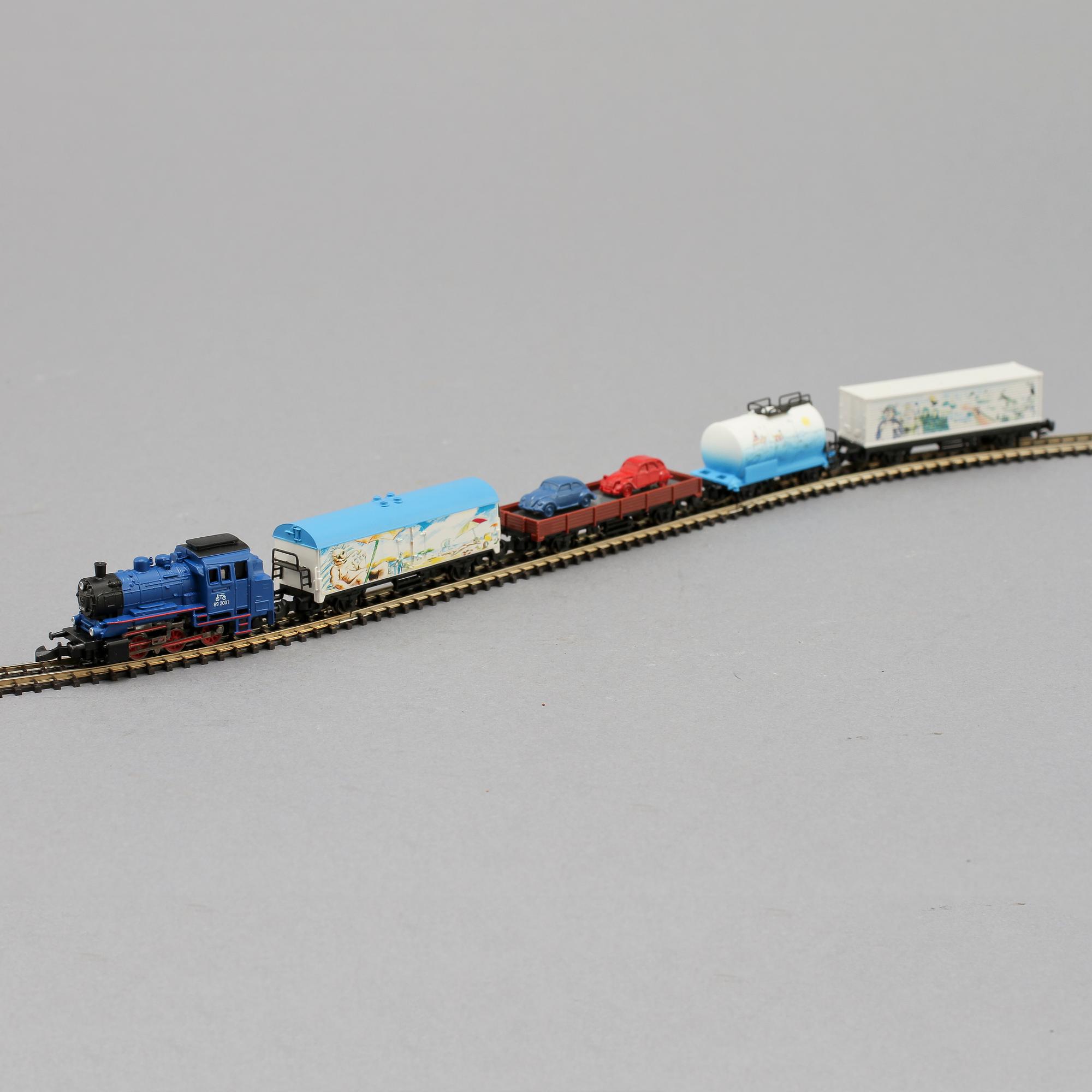 PARTI TÅGBANEDELAR, bl a Märklin, 1900/2000-tal.