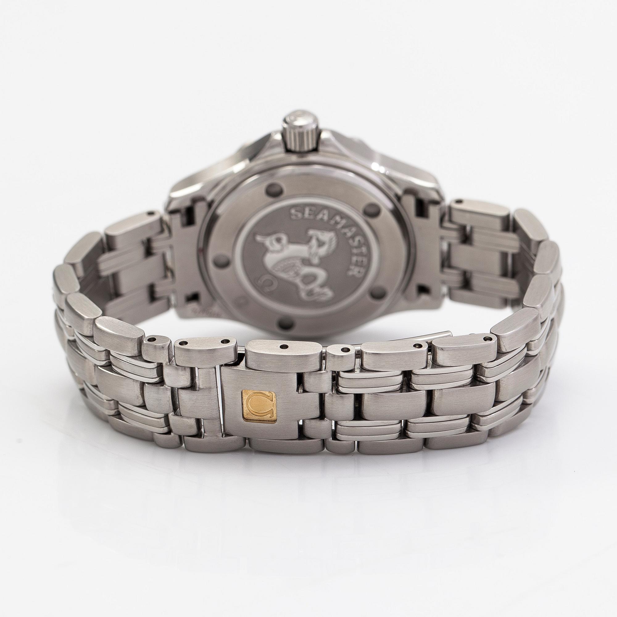 Omega, Seamaster, 300m, rannekello, 28,5 mm.