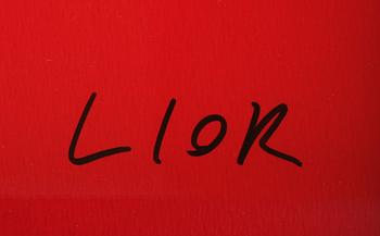 LIOR RON, färgserigrafi, sign o numr 21/250.