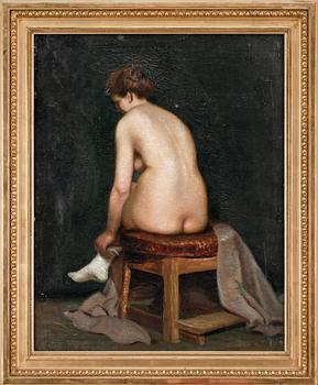 JULIA BECK, olja på duk. Sign.